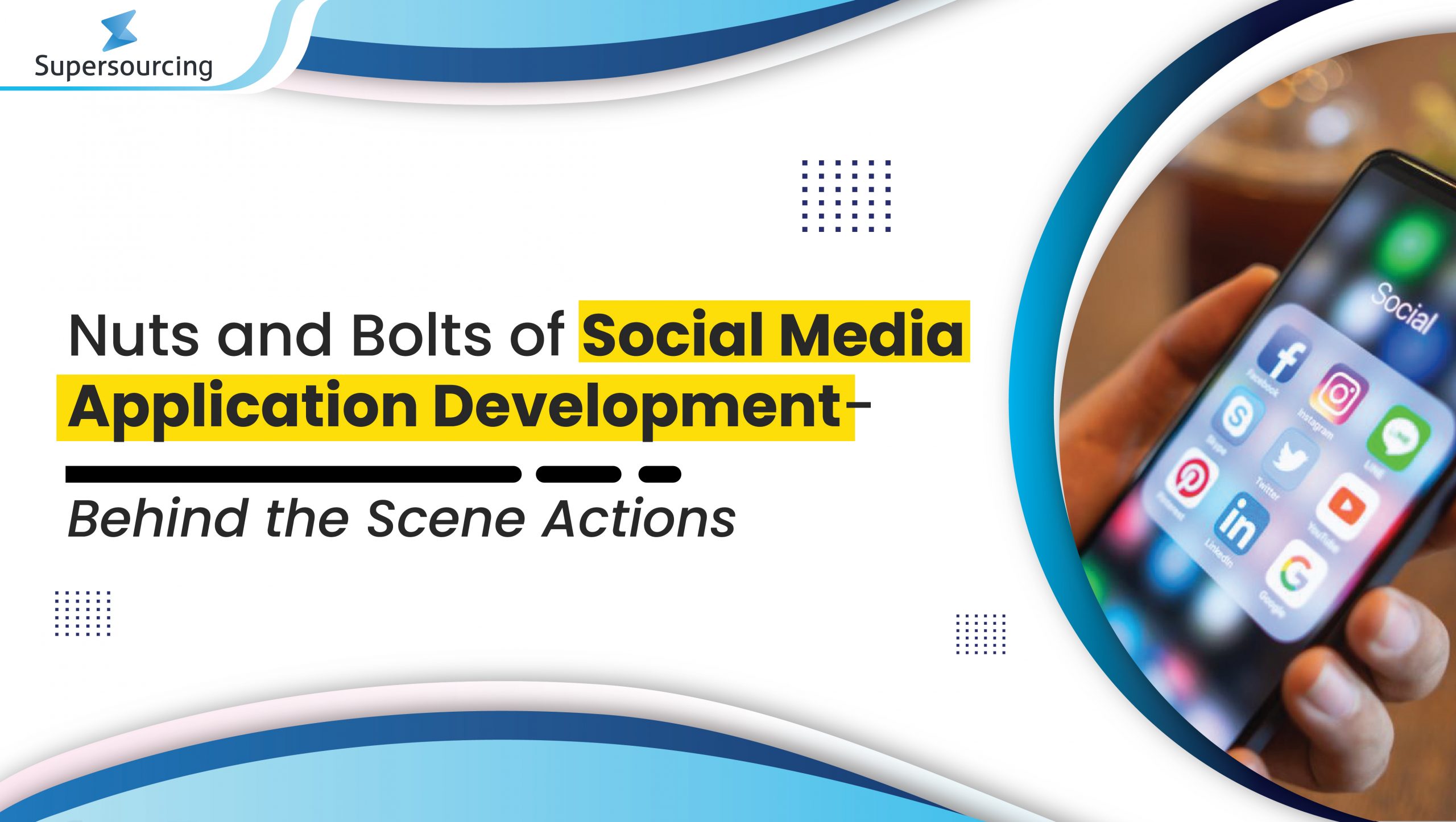 social media application development