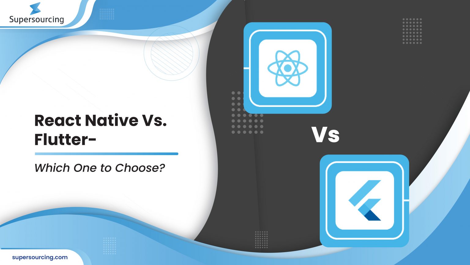 Flutter react. React vs React native. Business app. Badge Flutter.