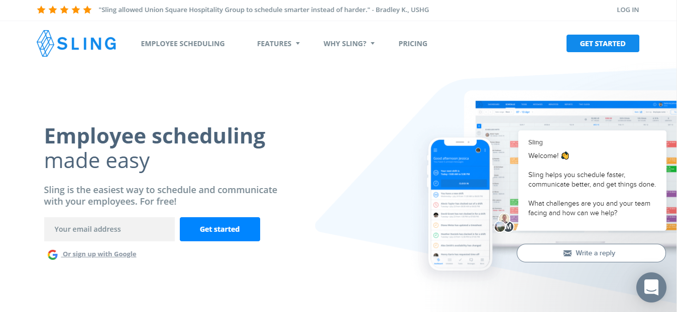 employee scheduling software system