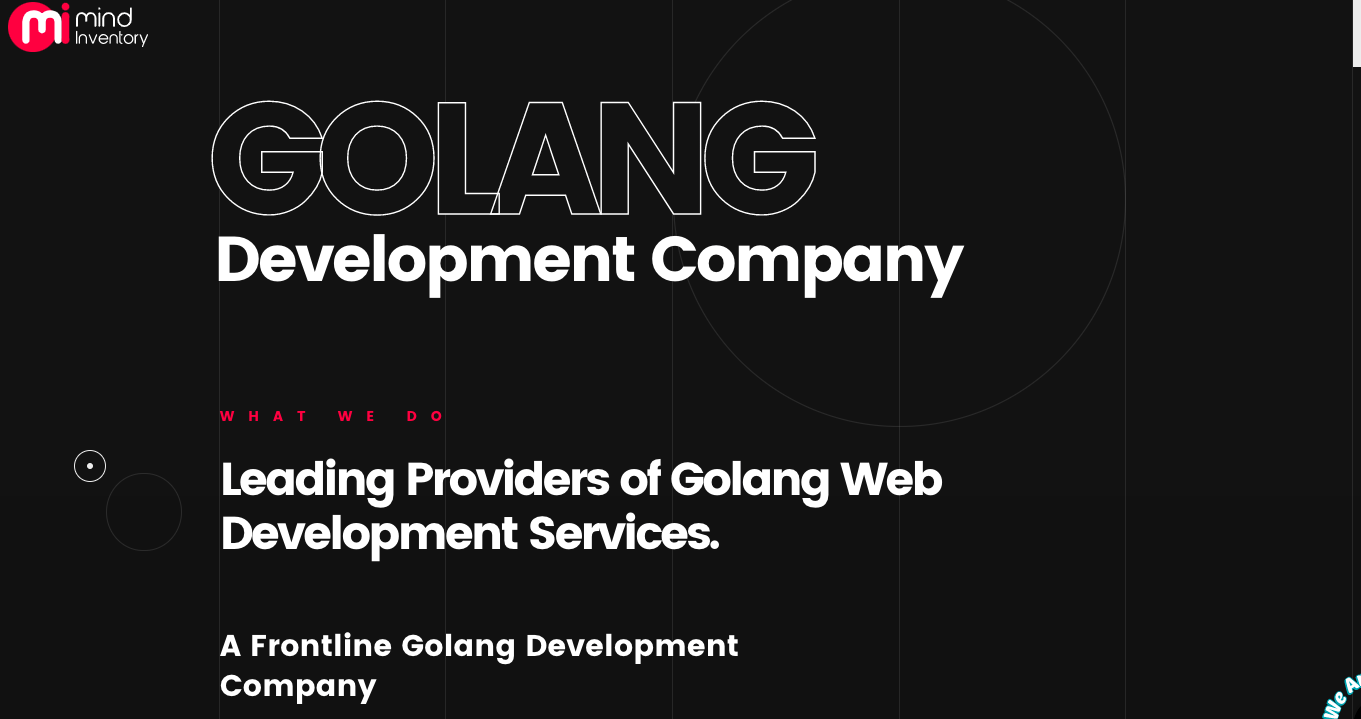 golang development companies