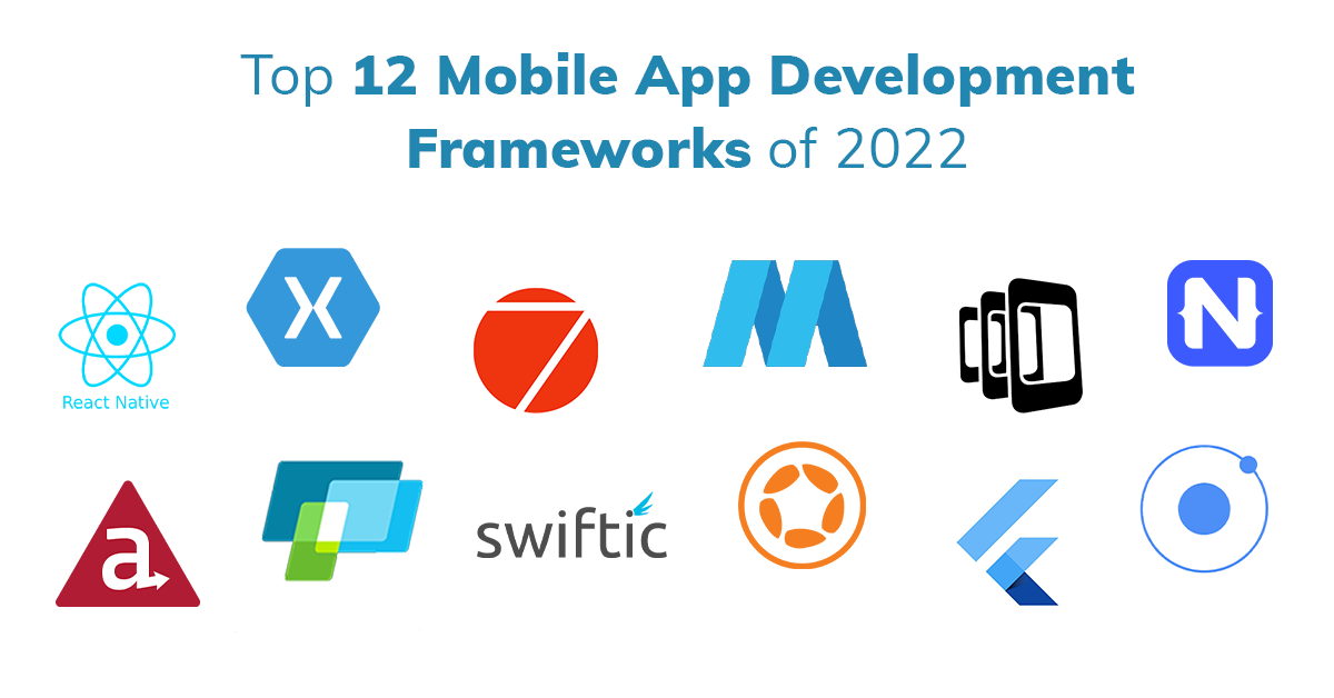 Top 12 Mobile App Development Frameworks in 2022