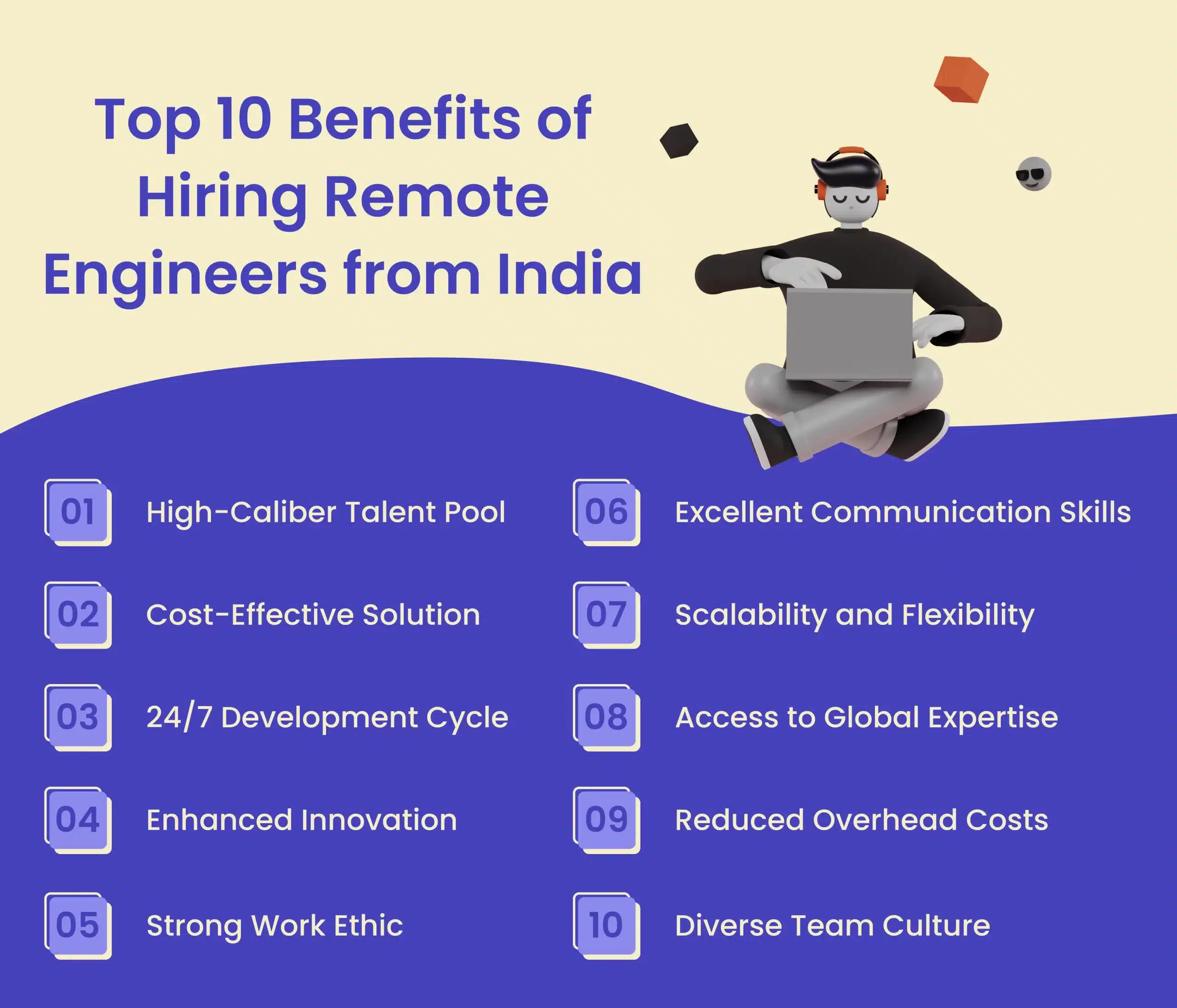 Benefits of Hiring Remote Engineers from India