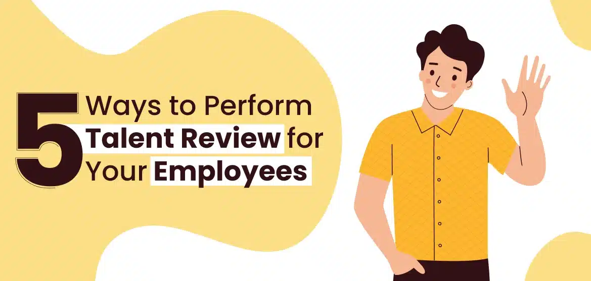 how to conduct a talent review