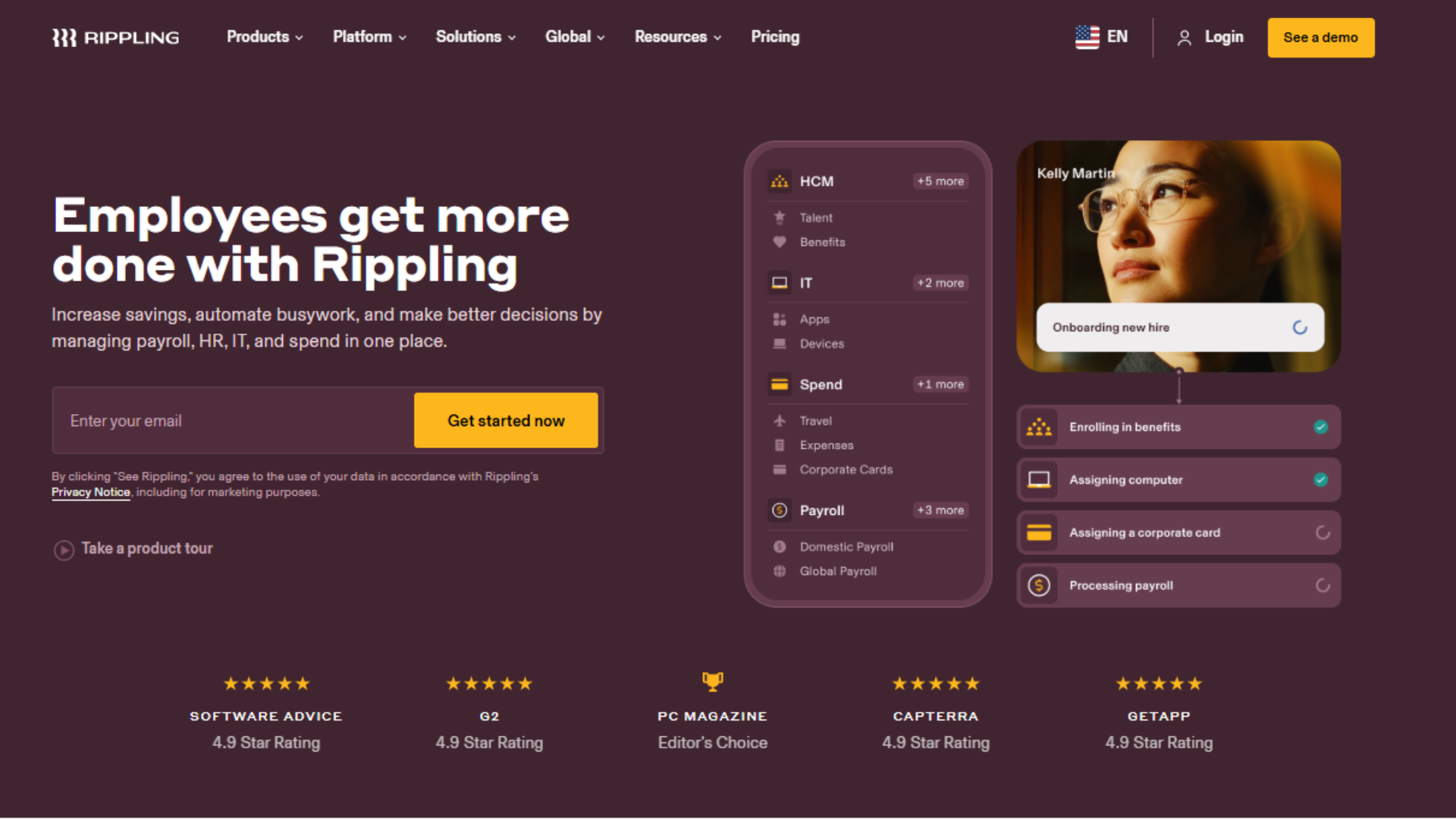 Rippling - Top HRIS systems in US
