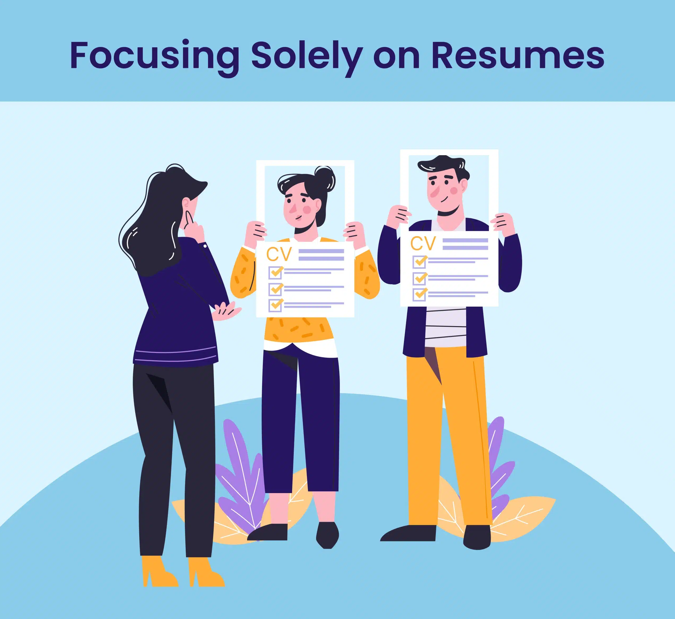 Focusing Solely on Resumes