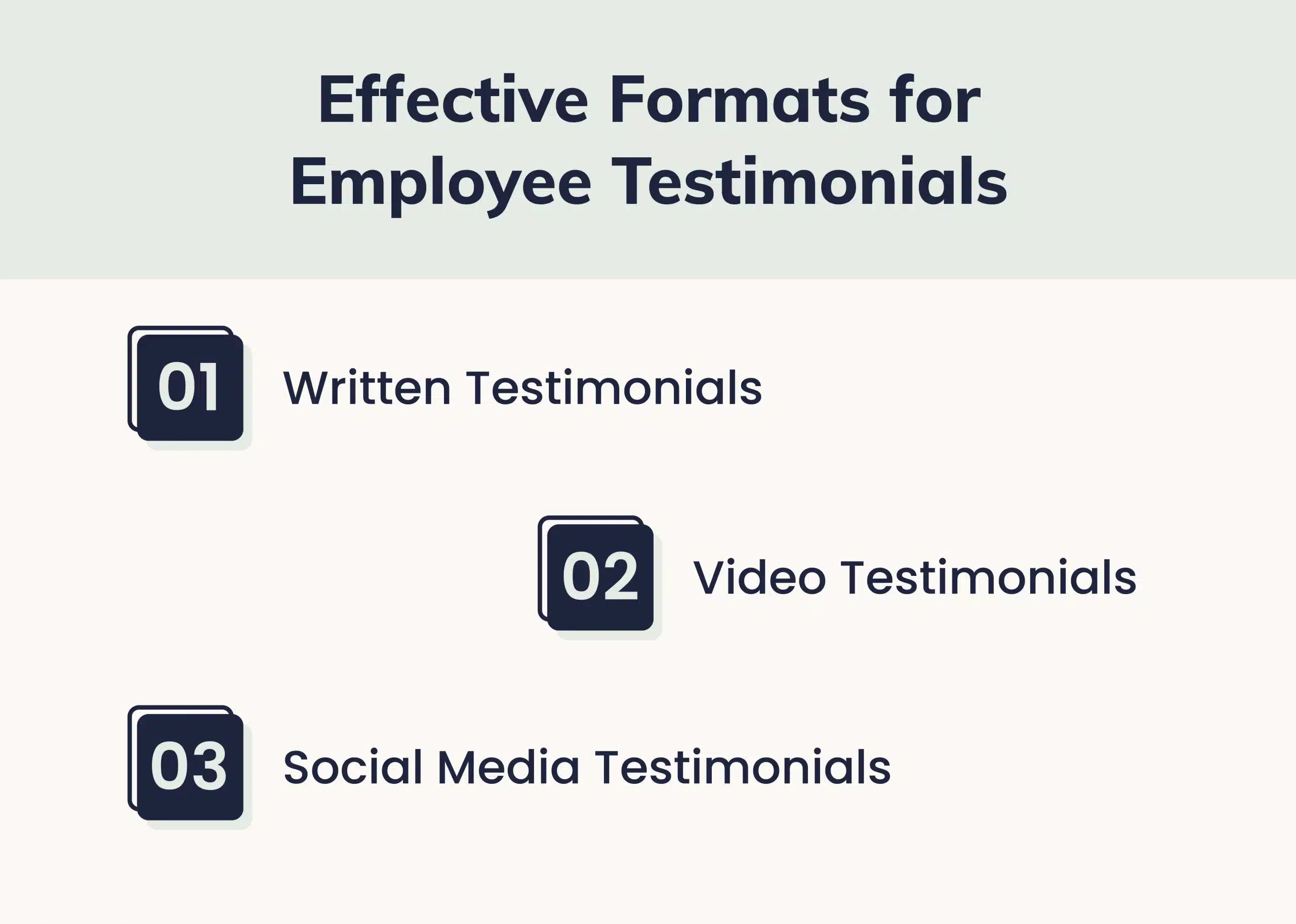 Effective Formats for Employee Testimonials