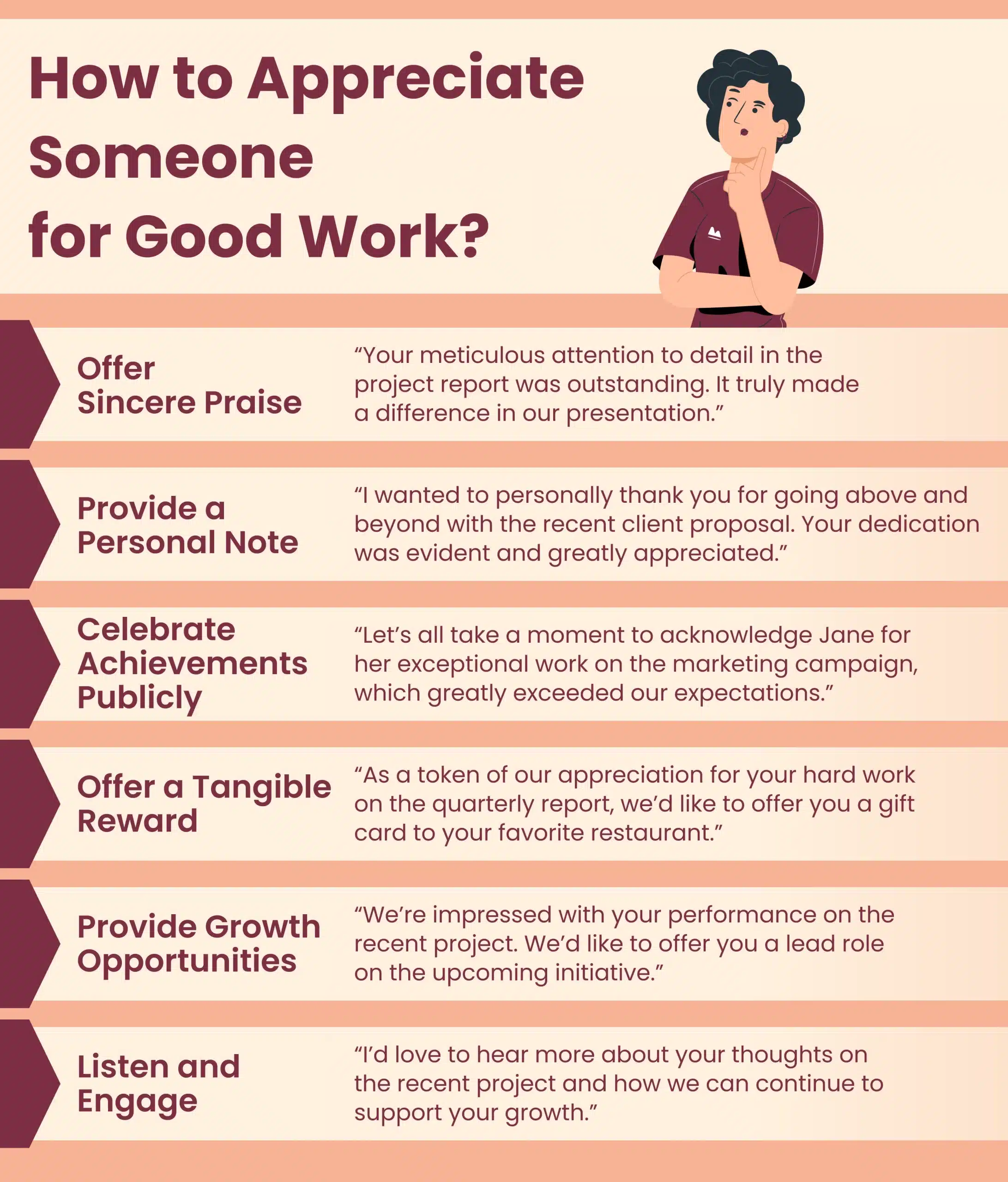 How to Appreciate Someone for Good Work