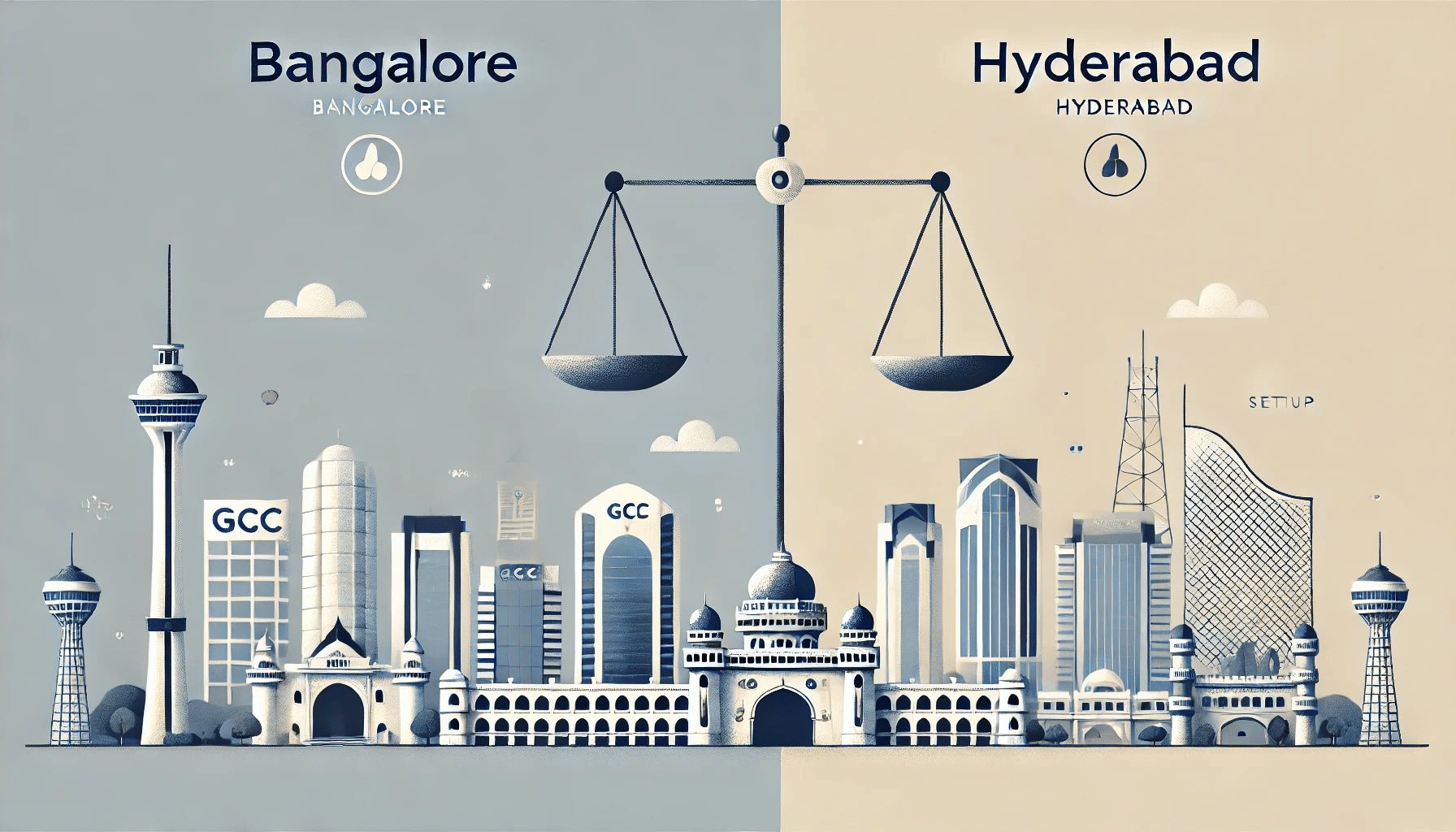 Bangalore vs Hyderabad for GCC Setup