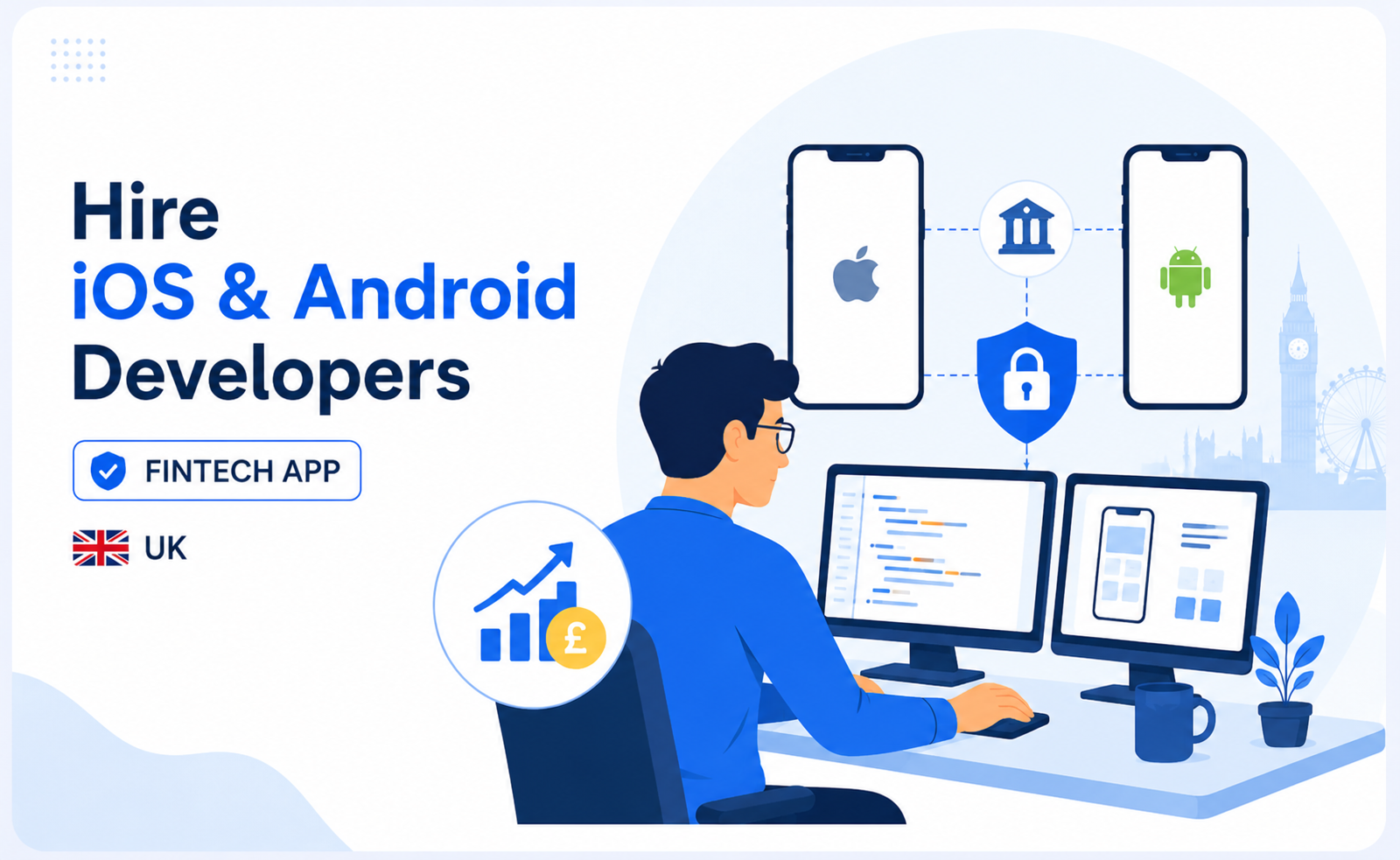 Hire iOS and Android Developers for Fintech App UK