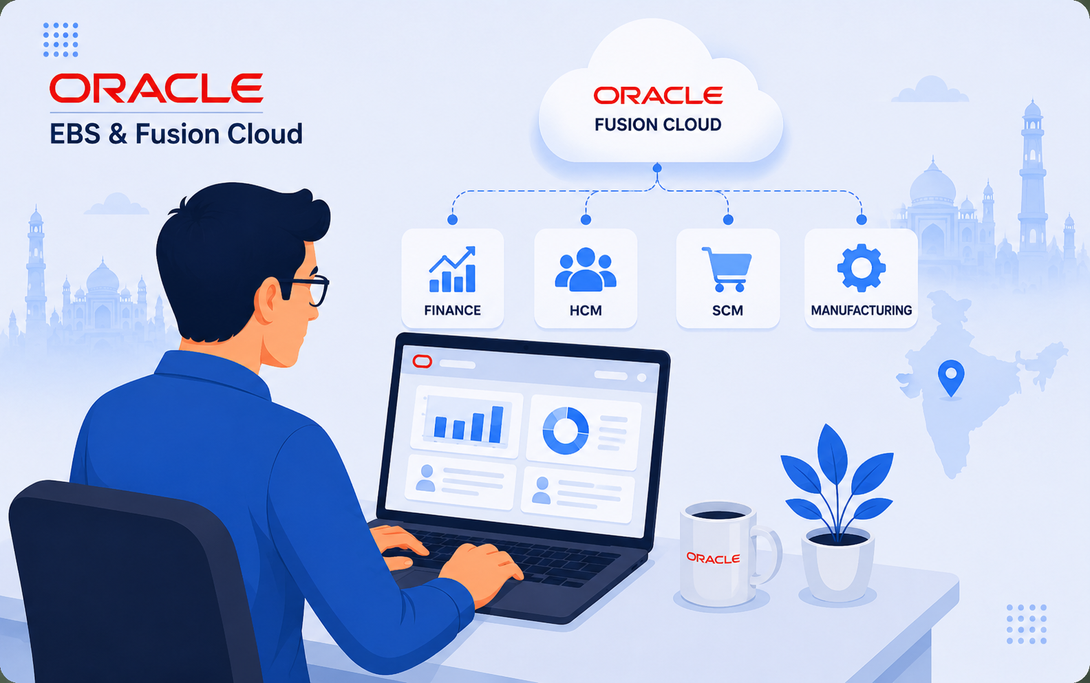 Hiring Oracle EBS & Fusion Cloud Consultants from India